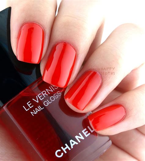 chanel nail polish gloss.